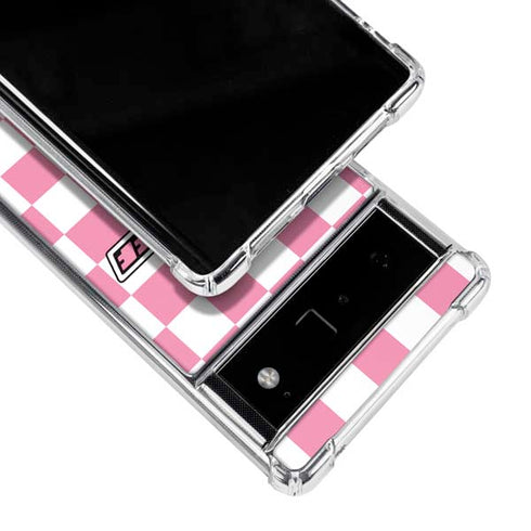 Cartoon Network Powerpuff Girls Checkered Google Pixel 6 Clear Case