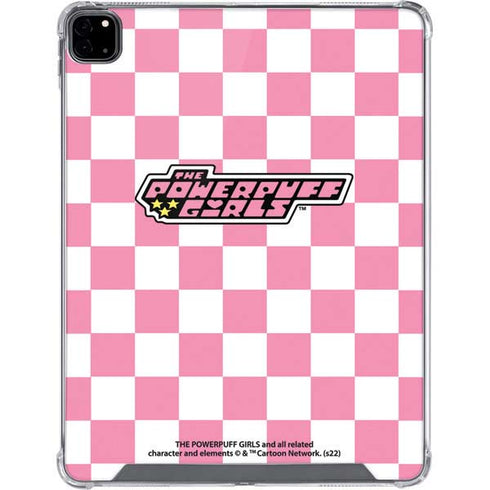 Cartoon Network Powerpuff Girls Checkered iPad Pro 12.9in (2020) Clear Case