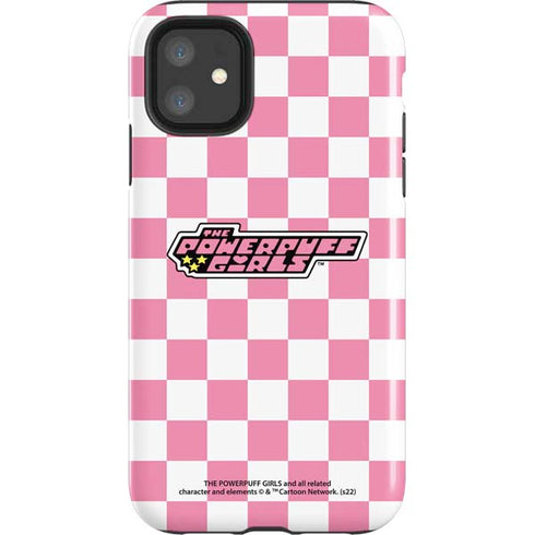 Cartoon Network Powerpuff Girls Checkered iPhone 11 Impact Case