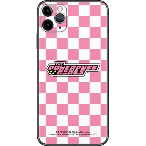 Cartoon Network Powerpuff Girls Checkered iPhone 11 Pro Max Skin