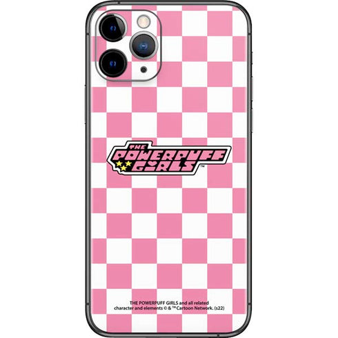 Cartoon Network Powerpuff Girls Checkered iPhone 11 Pro Skin