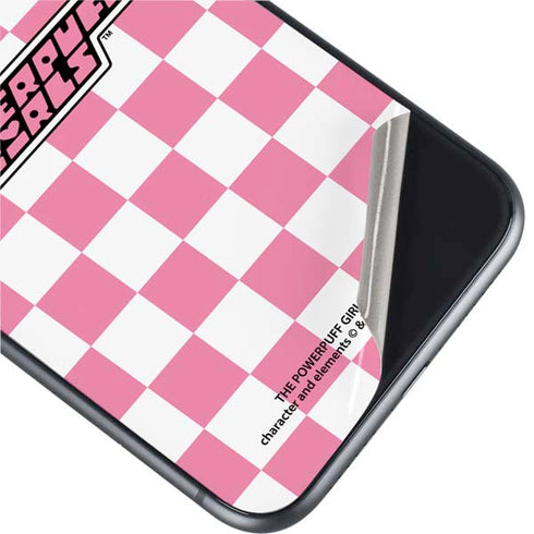 Cartoon Network Powerpuff Girls Checkered iPhone 11 Skin