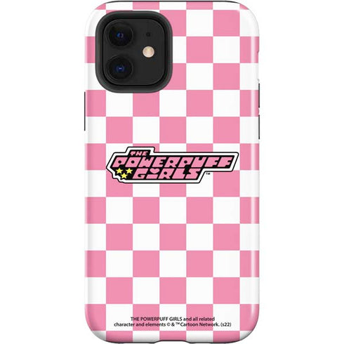 Cartoon Network Powerpuff Girls Checkered iPhone 12 Impact Case