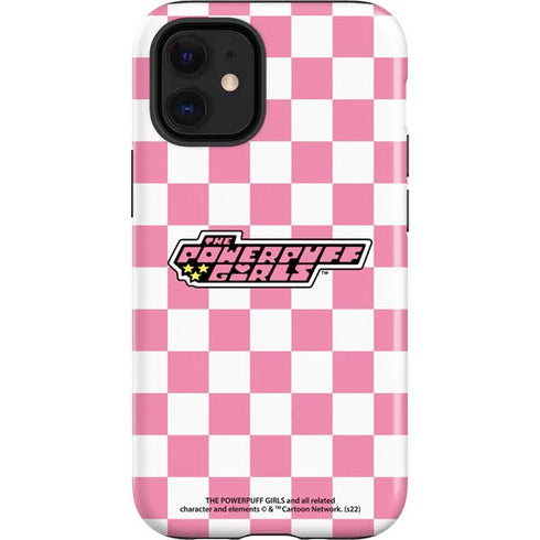 Cartoon Network Powerpuff Girls Checkered iPhone 12 Mini Impact Case