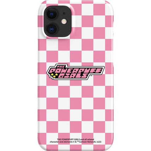 Cartoon Network Powerpuff Girls Checkered iPhone 12 Mini Lite Case