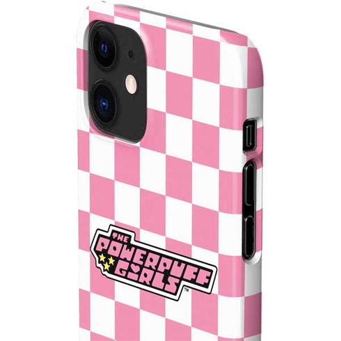 Cartoon Network Powerpuff Girls Checkered iPhone 12 Mini Lite Case