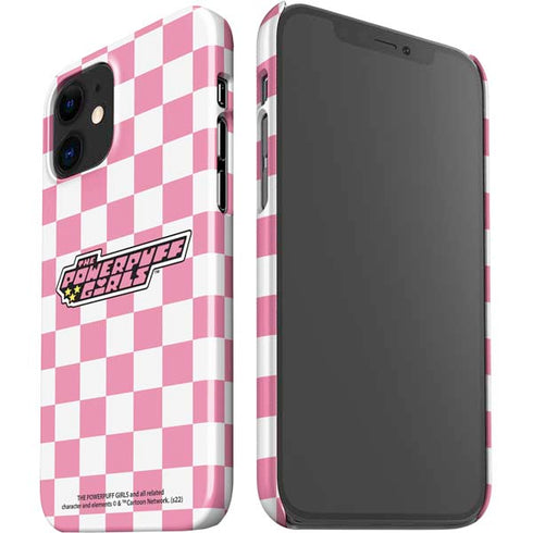 Cartoon Network Powerpuff Girls Checkered iPhone 12 Mini Lite Case