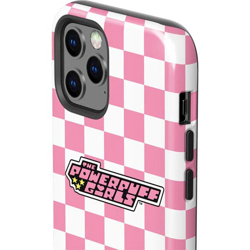 Cartoon Network Powerpuff Girls Checkered iPhone 12 Pro Impact Case