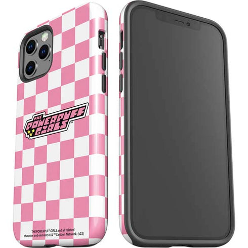 Cartoon Network Powerpuff Girls Checkered iPhone 12 Pro Impact Case