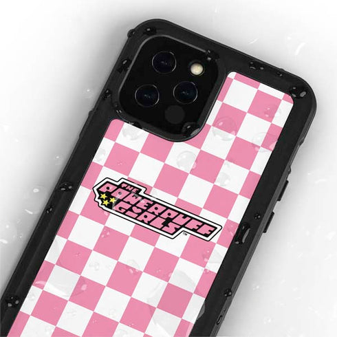 Cartoon Network Powerpuff Girls Checkered iPhone 12 Pro Max Waterproof Case