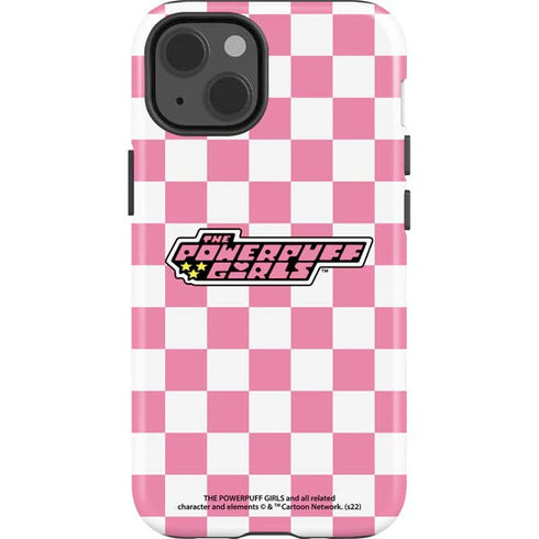 Cartoon Network Powerpuff Girls Checkered iPhone 13 Impact Case