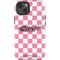 Cartoon Network Powerpuff Girls Checkered iPhone 13 Impact Case