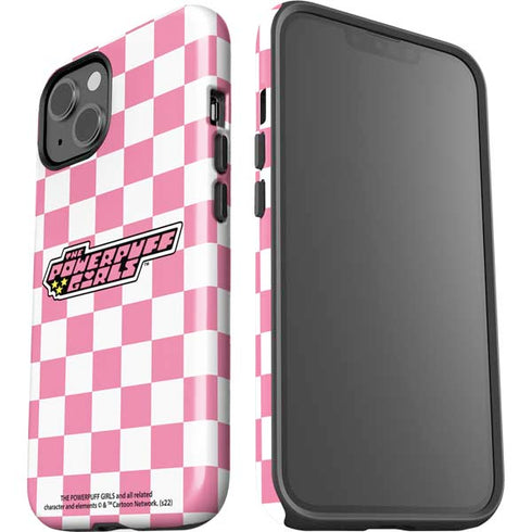 Cartoon Network Powerpuff Girls Checkered iPhone 13 Impact Case