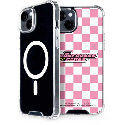 Cartoon Network Powerpuff Girls Checkered iPhone 13 MagSafe Case
