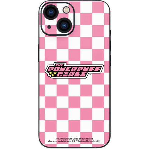 Cartoon Network Powerpuff Girls Checkered iPhone 13 Mini Skin