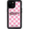 Cartoon Network Powerpuff Girls Checkered iPhone 13 Mini Waterproof Case