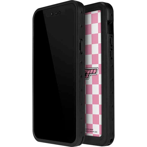 Cartoon Network Powerpuff Girls Checkered iPhone 13 Mini Waterproof Case