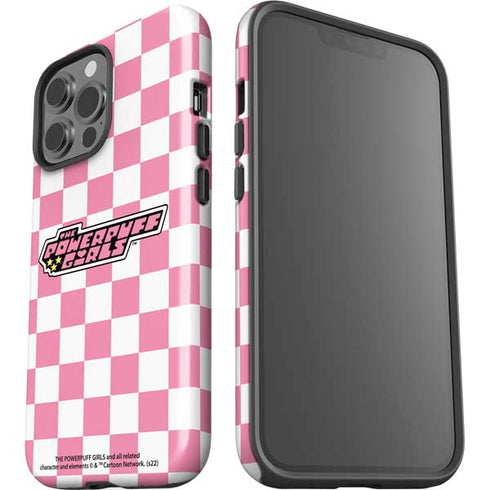 Cartoon Network Powerpuff Girls Checkered iPhone 13 Pro Max Impact Case