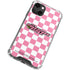 Cartoon Network Powerpuff Girls Checkered iPhone 14 Plus Clear Case