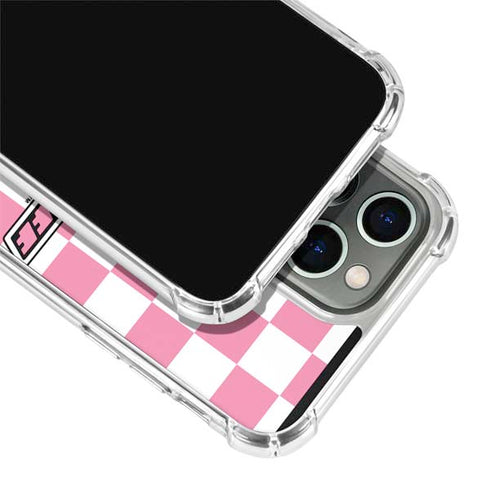 Cartoon Network Powerpuff Girls Checkered iPhone 14 Pro Clear Case