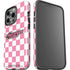 Cartoon Network Powerpuff Girls Checkered iPhone 14 Pro Impact Case