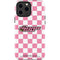 Cartoon Network Powerpuff Girls Checkered iPhone 14 Pro Max Impact Case
