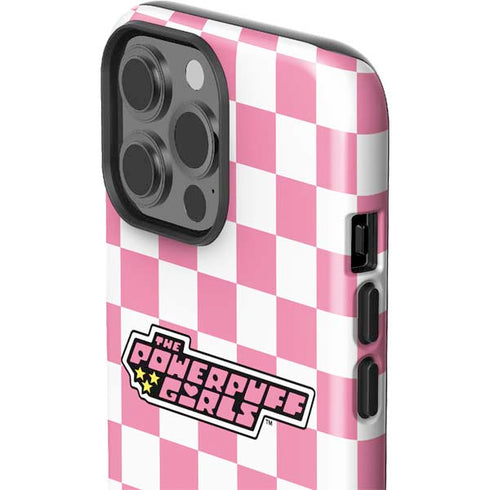 Cartoon Network Powerpuff Girls Checkered iPhone 15 Pro Max Impact Case