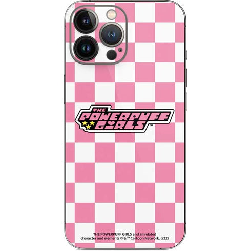 Cartoon Network Powerpuff Girls Checkered iPhone 14 Pro Max Skin