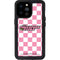 Cartoon Network Powerpuff Girls Checkered iPhone 14 Pro Max Waterproof Case