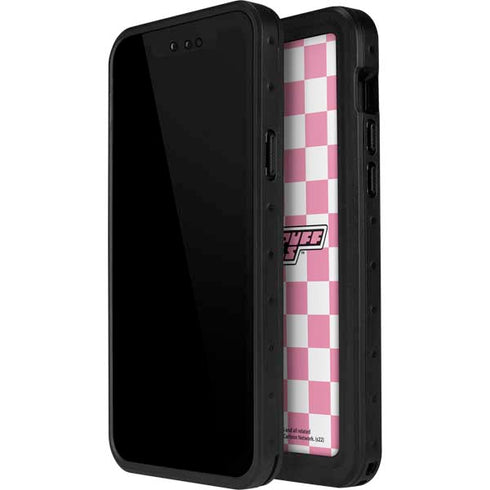 Cartoon Network Powerpuff Girls Checkered iPhone 14 Pro Max Waterproof Case