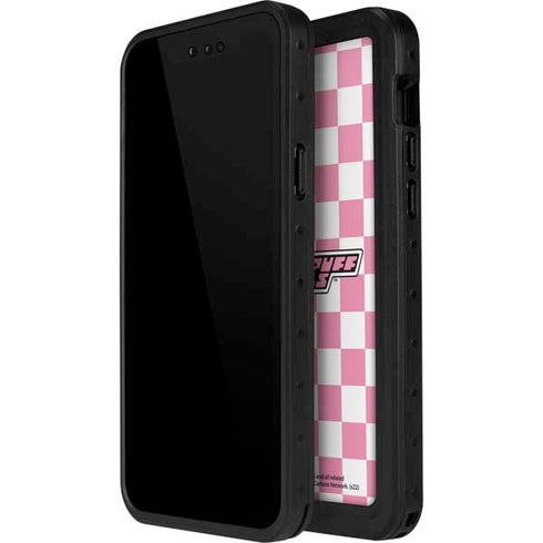 Cartoon Network Powerpuff Girls Checkered iPhone 14 Pro Waterproof Case
