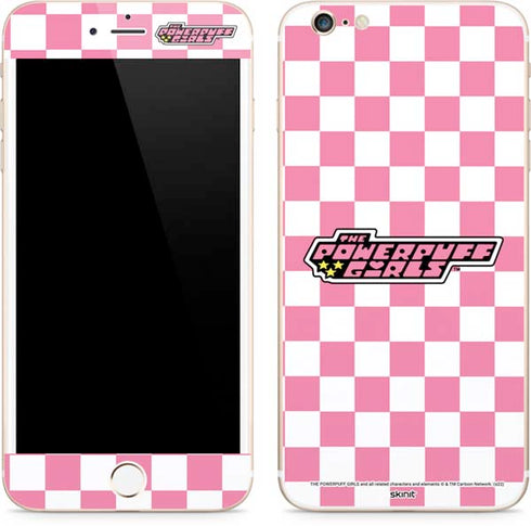 Cartoon Network Powerpuff Girls Checkered iPhone 6/6s Plus Skin