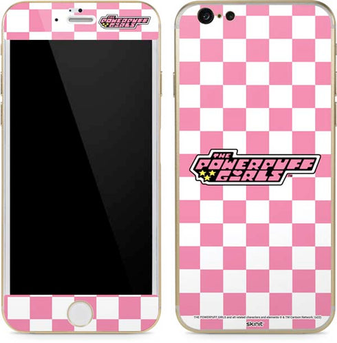 Cartoon Network Powerpuff Girls Checkered iPhone 6/6s Skin