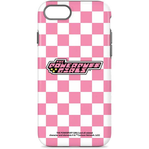 Cartoon Network Powerpuff Girls Checkered iPhone 8 Pro Case