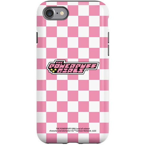 Cartoon Network Powerpuff Girls Checkered iPhone SE (2nd & 3rd Gen) Pro Case