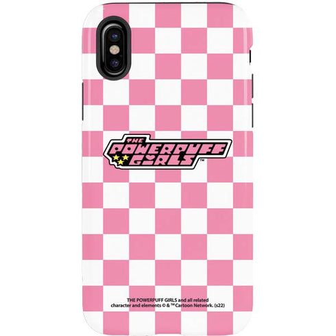 Cartoon Network Powerpuff Girls Checkered iPhone X Pro Case