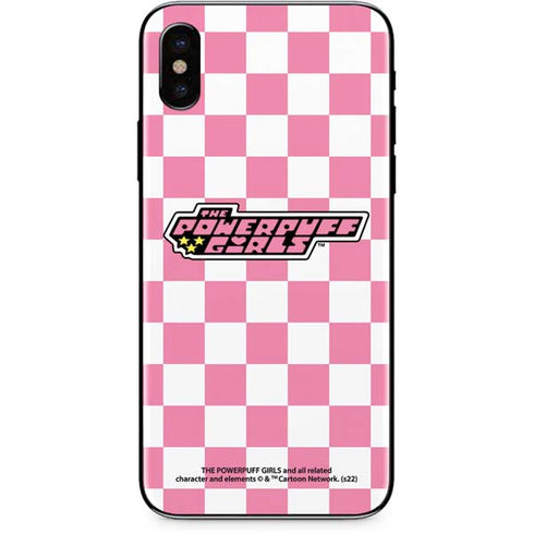 Cartoon Network Powerpuff Girls Checkered iPhone XS Max Skin