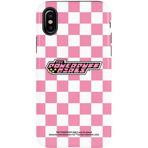 Cartoon Network Powerpuff Girls Checkered iPhone XS Pro Case
