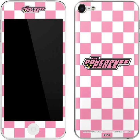 Cartoon Network Powerpuff Girls Checkered Apple iPod Skin