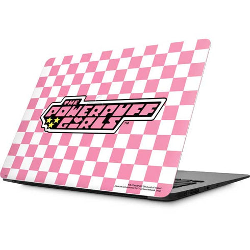 Cartoon Network Powerpuff Girls Checkered Apple MacBook Skin