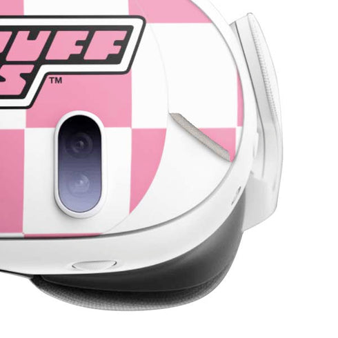 Cartoon Network Powerpuff Girls Checkered Meta Quest 3 Skin