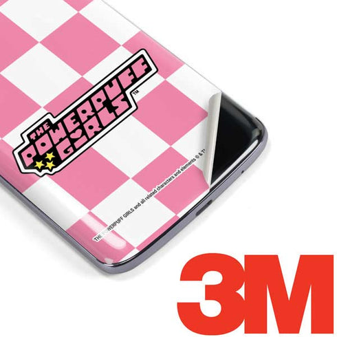 Cartoon Network Powerpuff Girls Checkered Moto E5 Plus Skin
