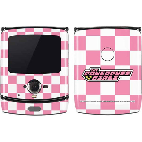 Cartoon Network Powerpuff Girls Checkered Motorola RAZR Skin