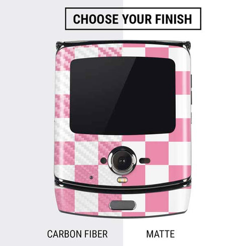 Cartoon Network Powerpuff Girls Checkered Motorola RAZR Skin