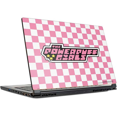 Cartoon Network Powerpuff Girls Checkered MSI GS65 Stealth Laptop Skin