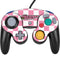 Cartoon Network Powerpuff Girls Checkered Nintendo GameCube Controller Skin
