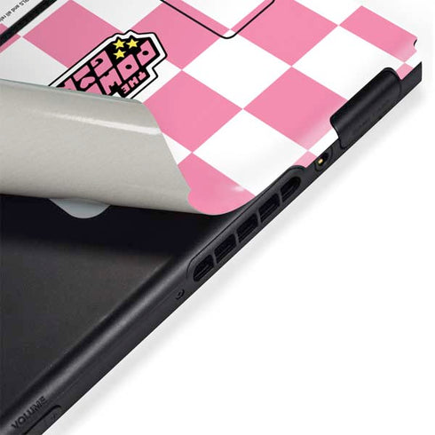 Cartoon Network Powerpuff Girls Checkered Nintendo Switch Bundle Skin