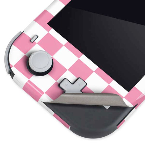 Cartoon Network Powerpuff Girls Checkered Nintendo Switch Lite Skin