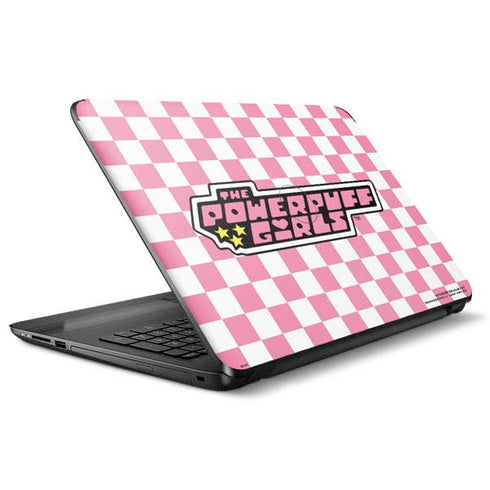 Cartoon Network Powerpuff Girls Checkered HP Notebook Skin