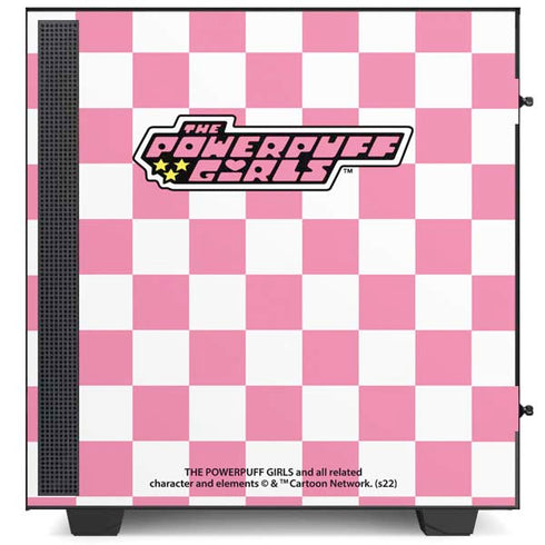 Cartoon Network Powerpuff Girls Checkered NZXT H510 Compact ATX Mid-Tower Case Skin